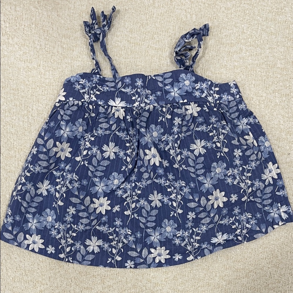 GAP Blue Floral Kids Camisole